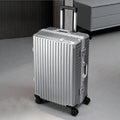 Aluminum Frame Rolling Travel Suitcase with USB Port & Combination Lock
