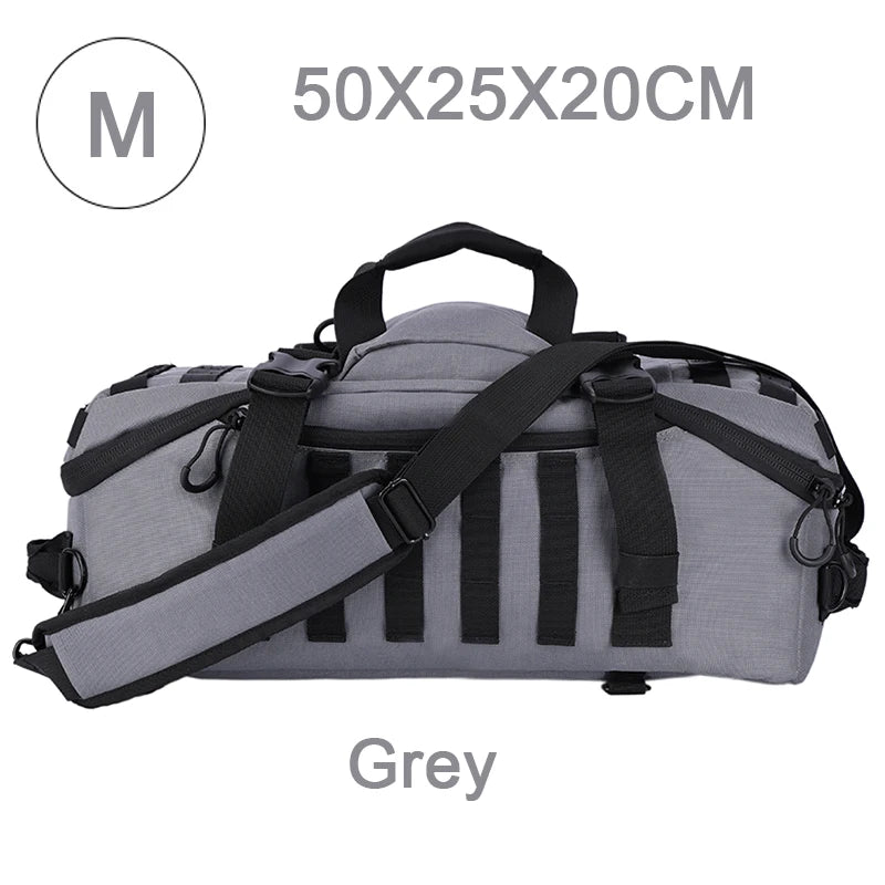 Large Tactical Travel & Gym Duffle Bag