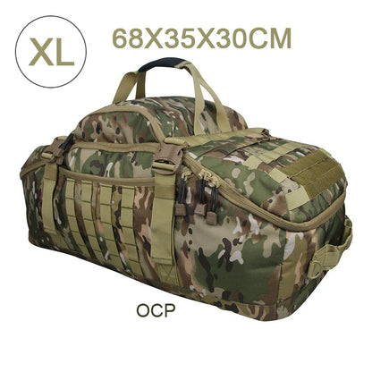 Large Tactical Travel & Gym Duffle Bag