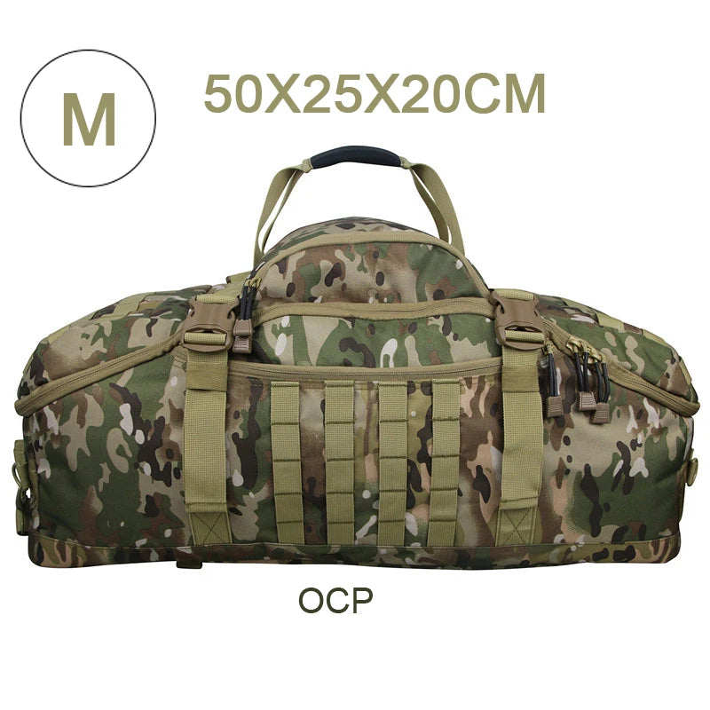 Large Tactical Travel & Gym Duffle Bag