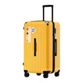 Large Capacity Rolling Travel Suitcase with Shock-Absorbing Wheels