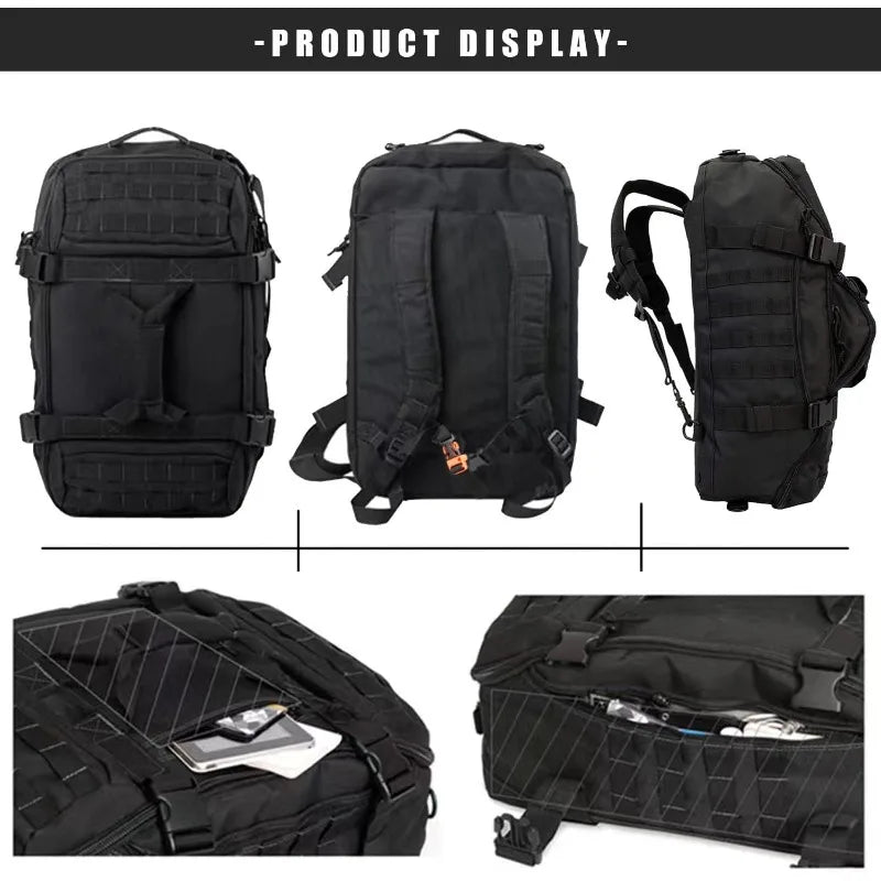 Large Tactical Travel & Gym Duffle Bag