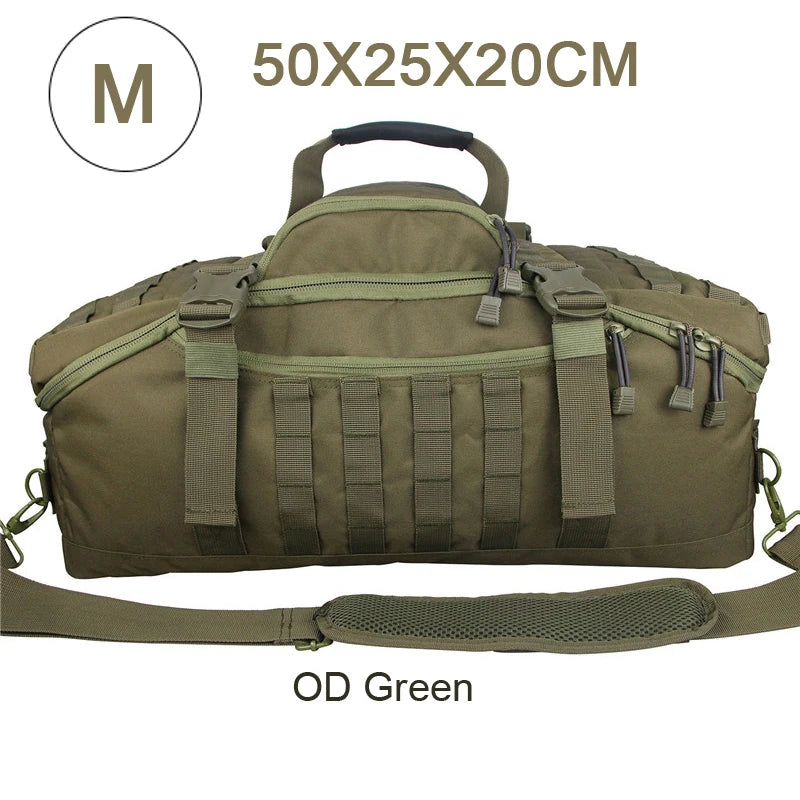 Large Tactical Travel & Gym Duffle Bag