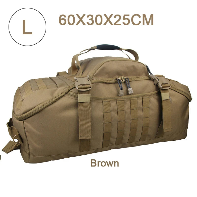 Large Tactical Travel & Gym Duffle Bag