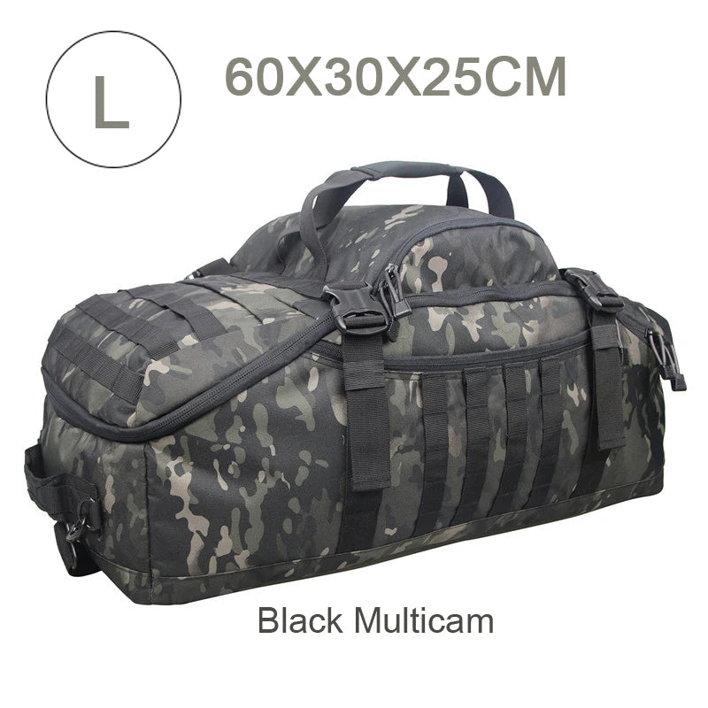 Large Tactical Travel & Gym Duffle Bag
