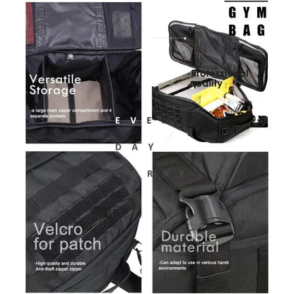 Large Tactical Travel & Gym Duffle Bag