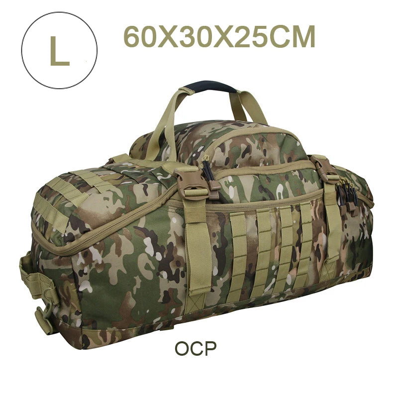 Large Tactical Travel & Gym Duffle Bag