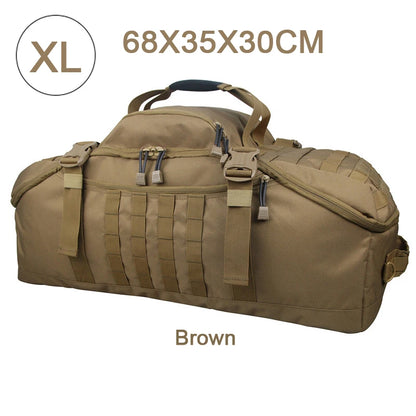 Large Tactical Travel & Gym Duffle Bag