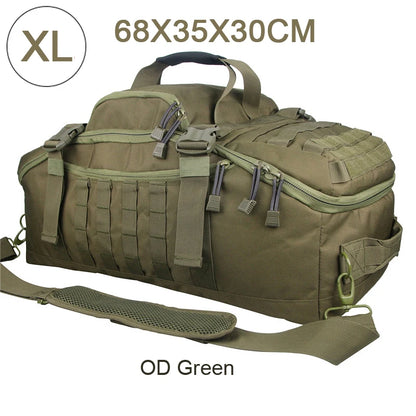 Large Tactical Travel & Gym Duffle Bag