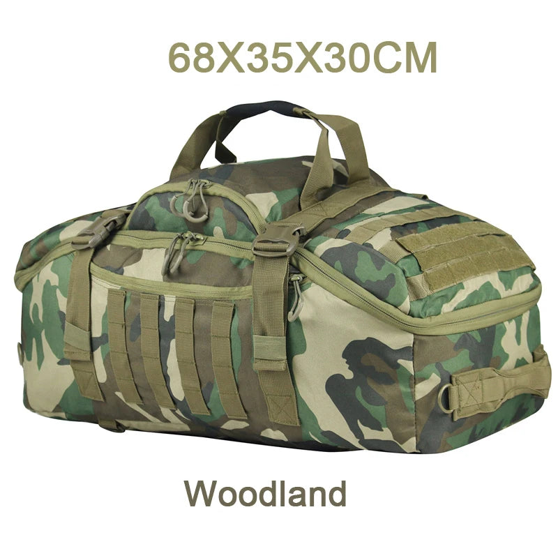 Large Tactical Travel & Gym Duffle Bag