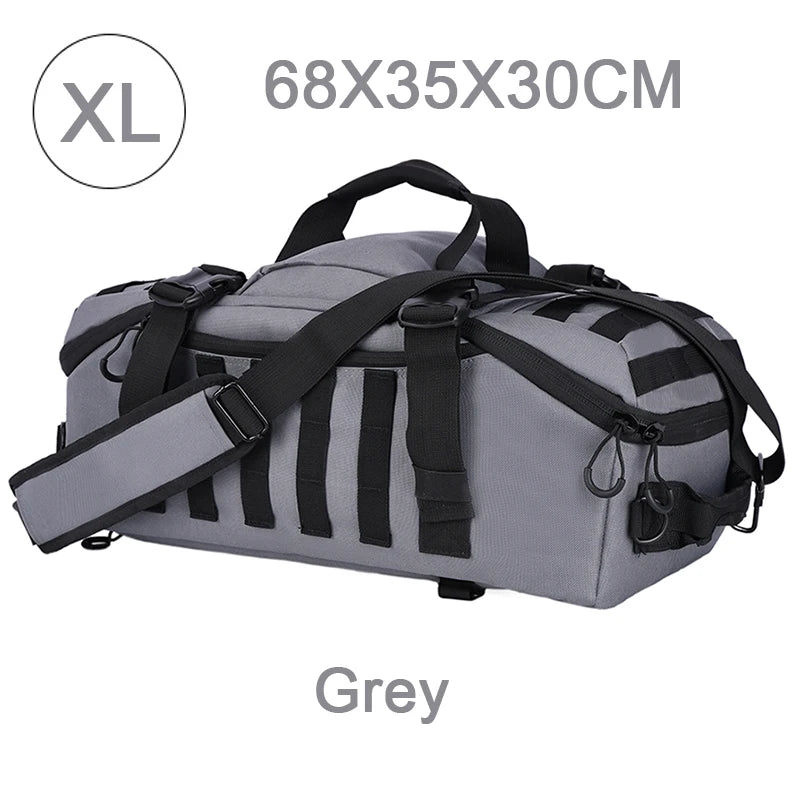Large Tactical Travel & Gym Duffle Bag