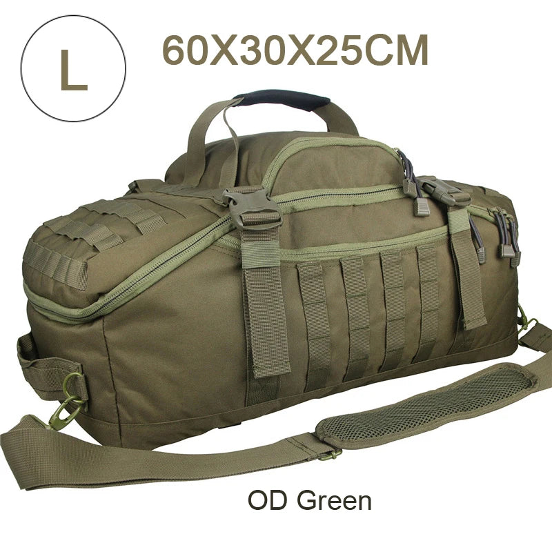 Large Tactical Travel & Gym Duffle Bag