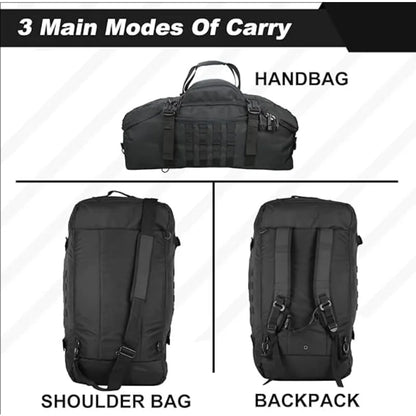 Large Tactical Travel & Gym Duffle Bag