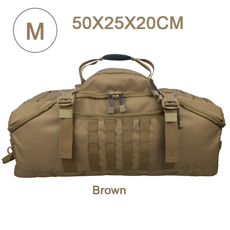 Large Tactical Travel & Gym Duffle Bag