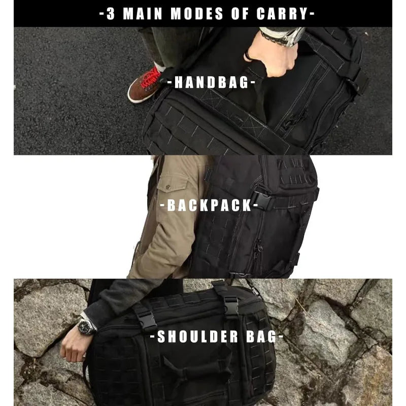 Large Tactical Travel & Gym Duffle Bag