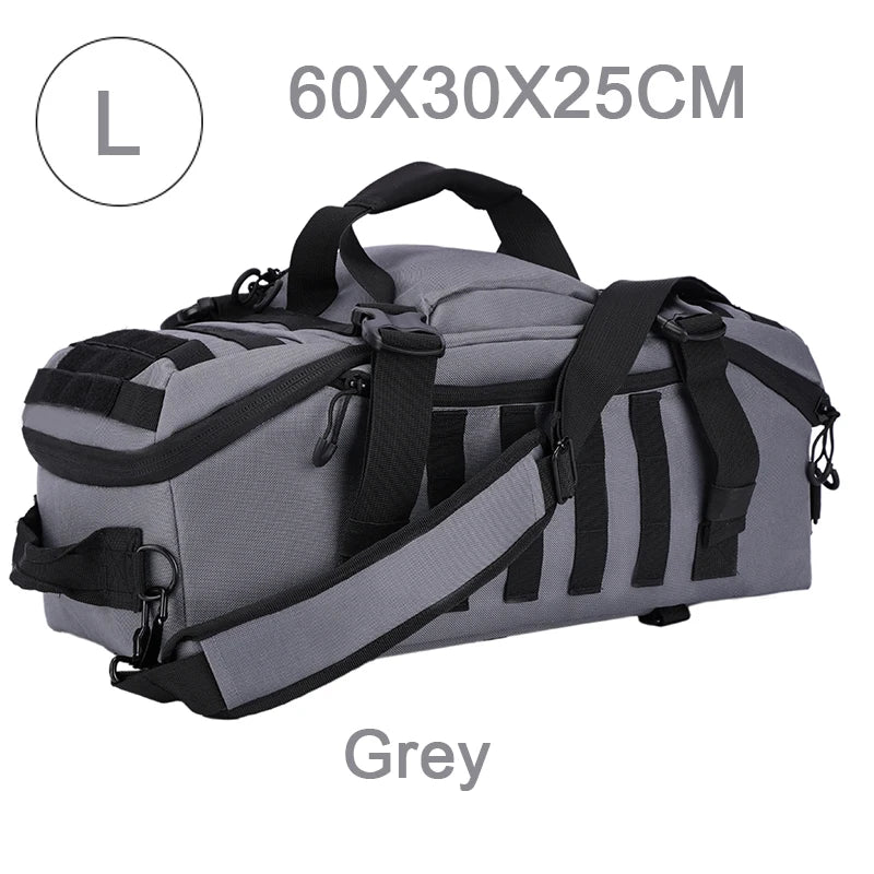 Large Tactical Travel & Gym Duffle Bag